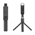 Techsuit - Mini Selfie Stick (S05-S) - Compact Tripod Mount with Bluetooth Remote Control, LED Light, Foldable, 105cm - 