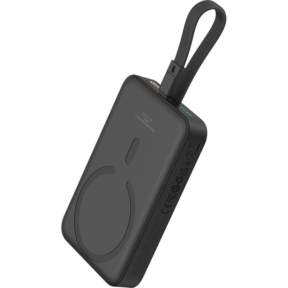 Baseus - Power Bank Magnetic Mini (P10022109113-00) - MagSafe, USB-C, Lightning, 10000mAh, 20W - Black
