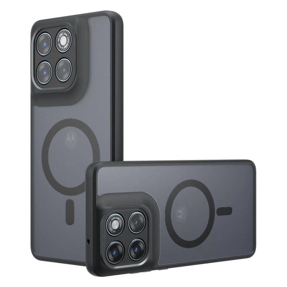 TechSuit Husa de protectie Techsuit PureFrost MagSafe compatibil cu Motorola Edge 70 Fusion, Negru Mat