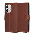 Techsuit - Leather Folio - Honor 600 Lite - Brown