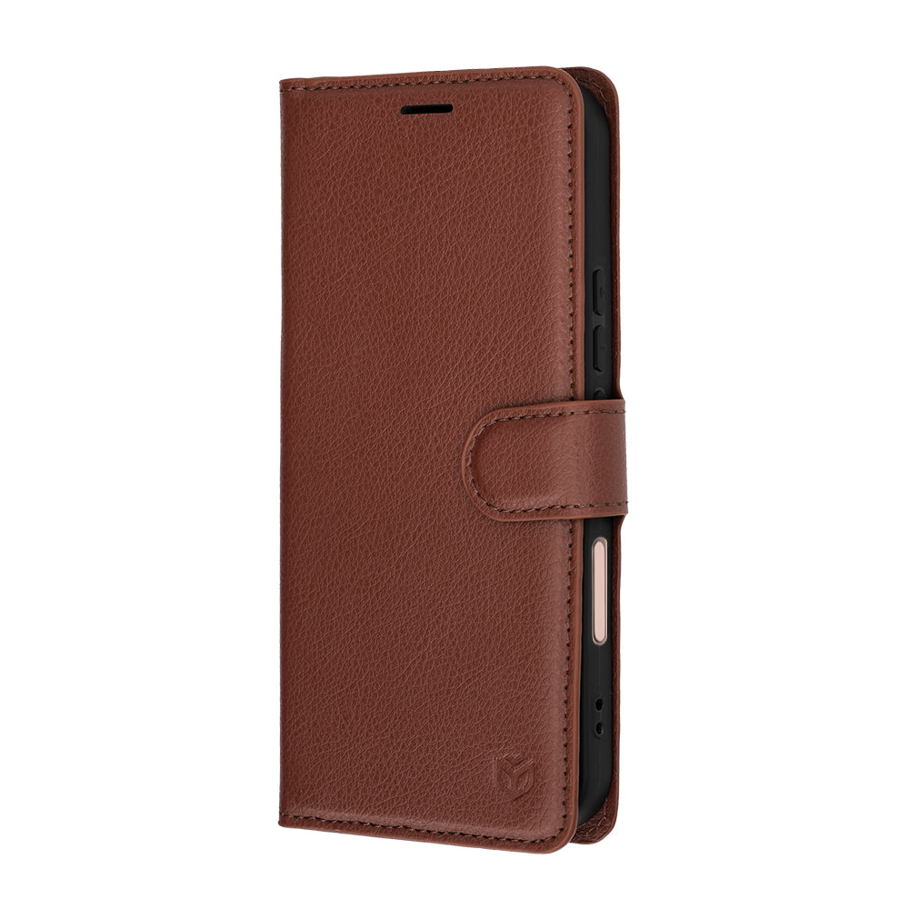 Techsuit - Leather Folio - Honor 600 Lite - Brown