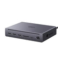 Ugreen - Docking Station U712 10in1 (75795F) - Fast Charging, 2x Thunderbolt 5, 3x USB, RJ45, DP, SD/TF, 8K@60Hz, 120Gbp