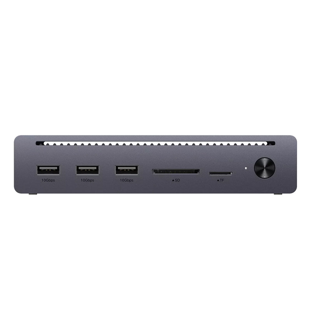 Ugreen - Docking Station U712 10in1 (75795F) - Fast Charging, 2x Thunderbolt 5, 3x USB, RJ45, DP, SD/TF, 8K@60Hz, 120Gbp