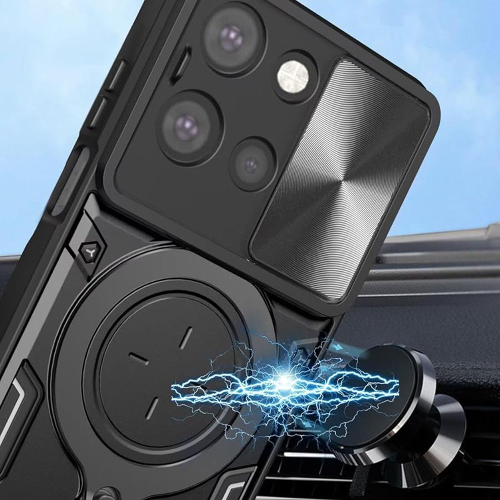 Techsuit - CamGuard Pro - Motorola Edge 70 Fusion - Black