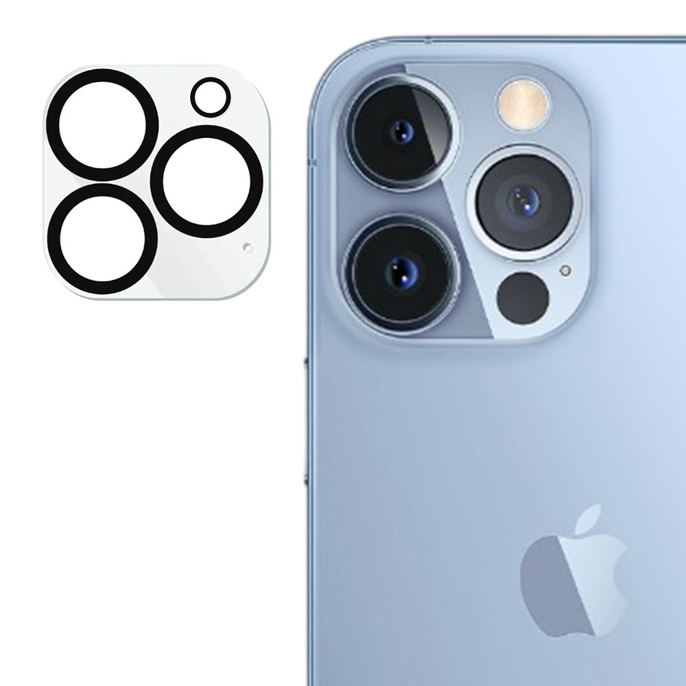 Lito - S+ Camera Glass Protector - iPhone 13 Pro / iPhone 13 Pro Max - Black/Transparent