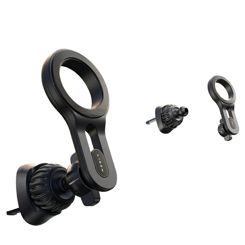 Lisen - Car Holder (YL0224050011) - Magnetic for Air Vent, 360° Rotation, Secure Fit, Magnetic Grip - Black