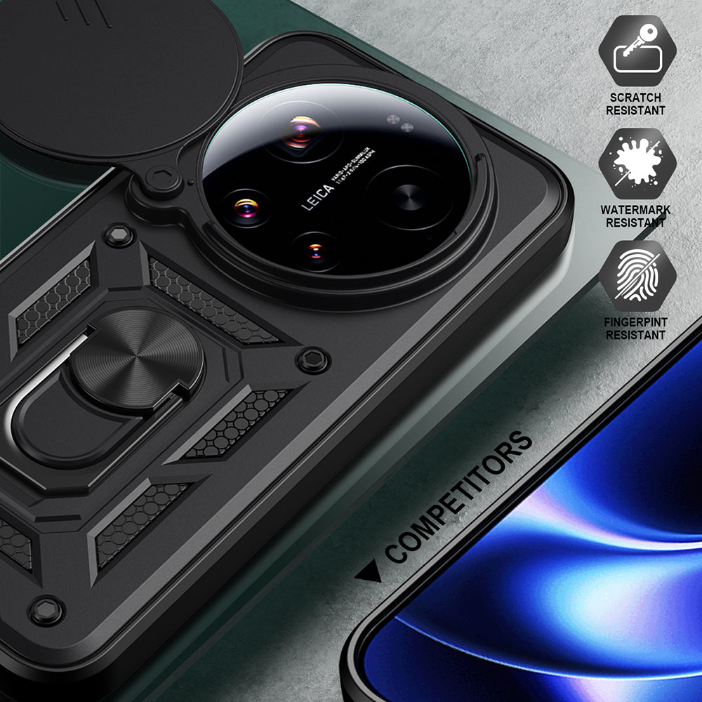 TechSuit Husa de protectie Techsuit CamShield Series compatibil cu Xiaomi 17 Ultra, Negru – imagine 4