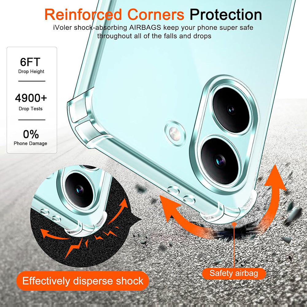 TechSuit Husa de protectie Techsuit Shockproof Clear Silicone compatibil cu Xiaomi Poco X8 Pro, Transparent – imagine 6