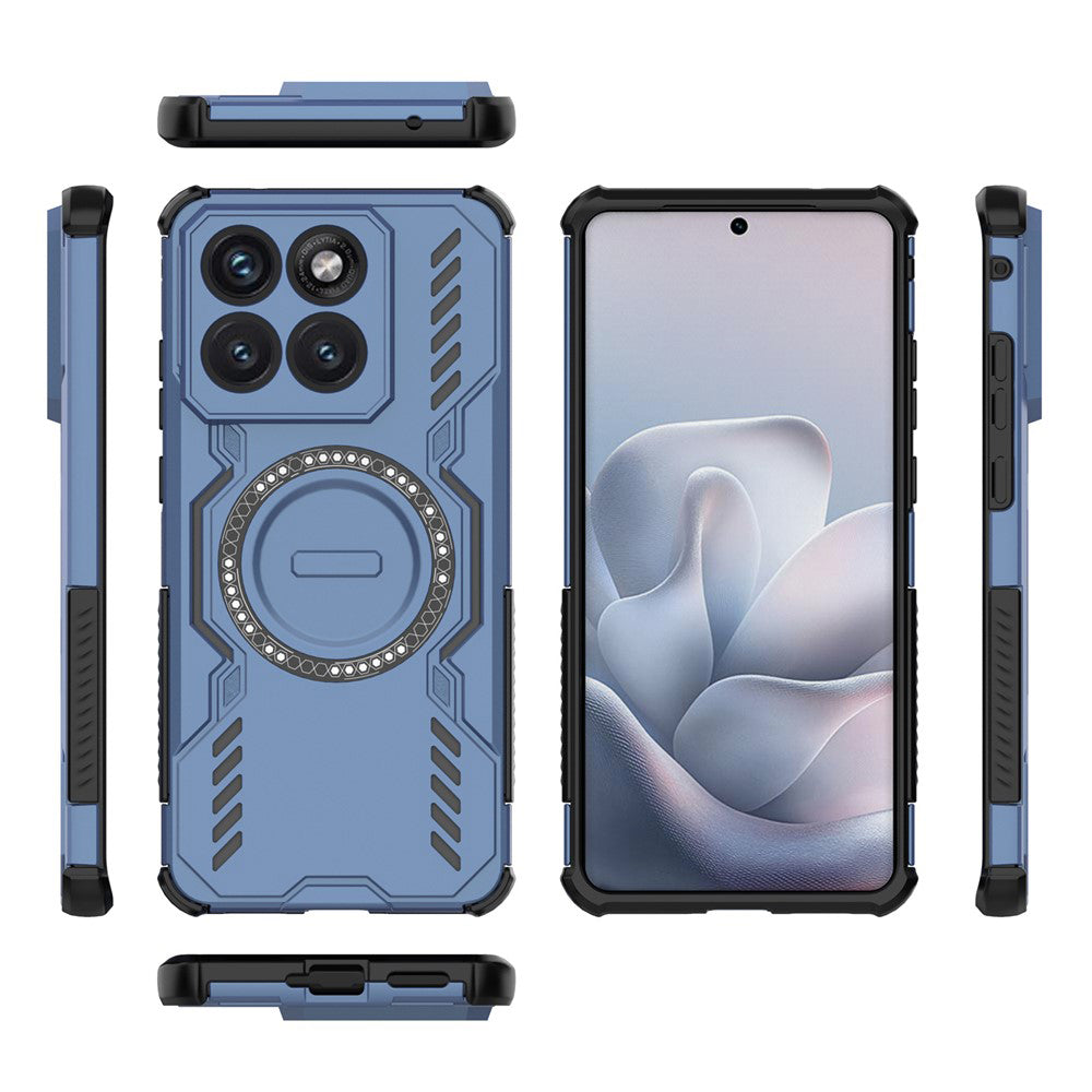 TechSuit Husa de protectie Techsuit ArmorMag compatibil cu Motorola Edge 70 Fusion, Albastru – imagine 3