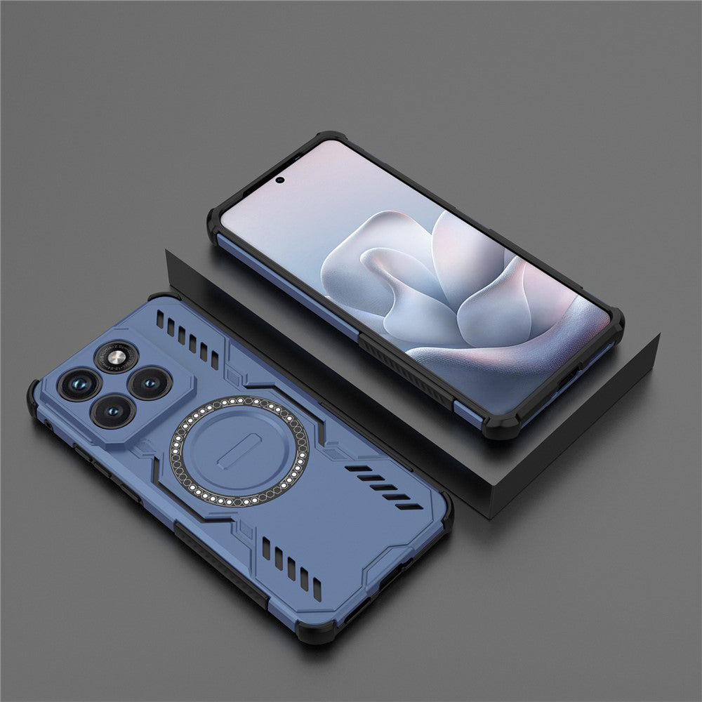 TechSuit Husa de protectie Techsuit ArmorMag compatibil cu Motorola Edge 70 Fusion, Albastru – imagine 5
