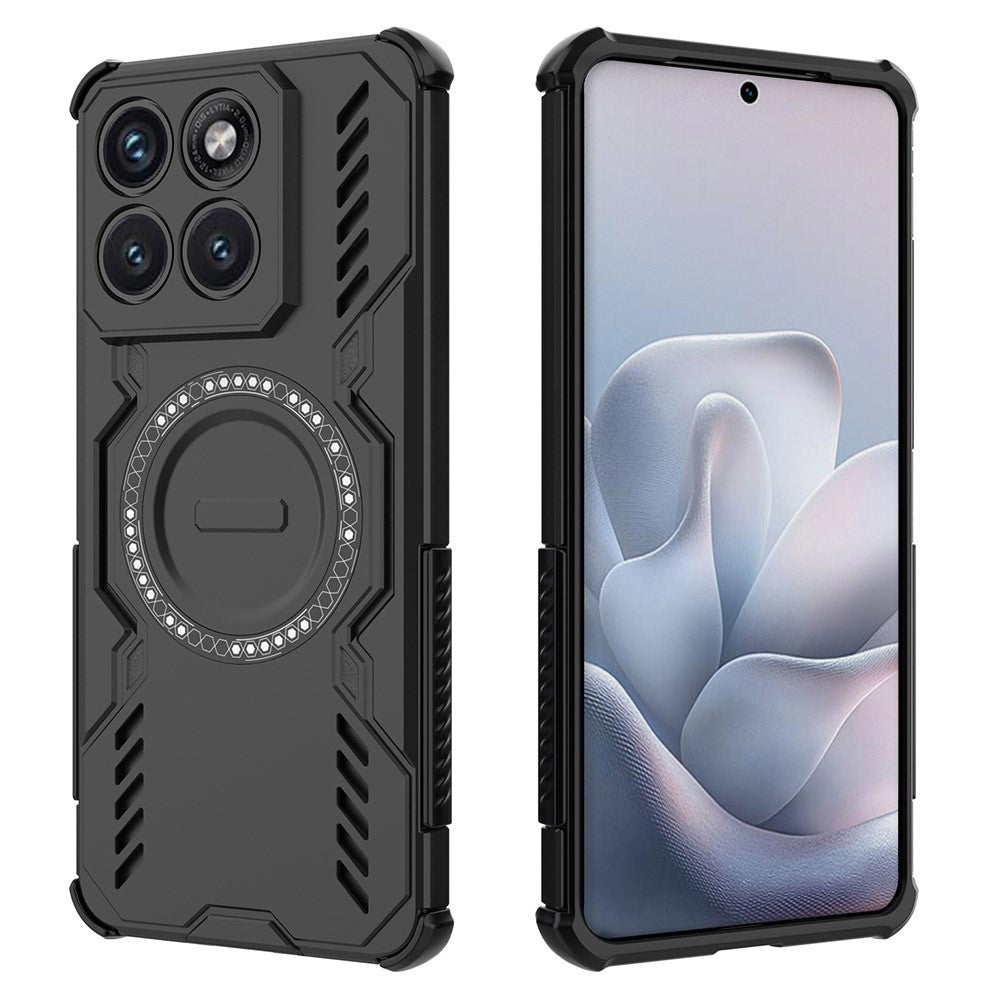 TechSuit Husa de protectie Techsuit ArmorMag compatibil cu Motorola Edge 70 Fusion, Negru – imagine 2