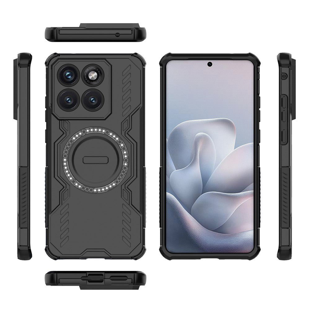 TechSuit Husa de protectie Techsuit ArmorMag compatibil cu Motorola Edge 70 Fusion, Negru – imagine 3