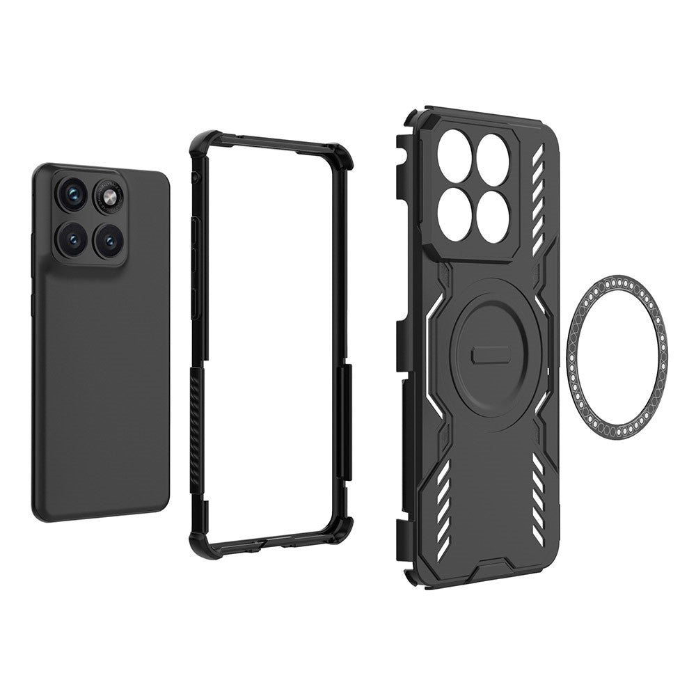 TechSuit Husa de protectie Techsuit ArmorMag compatibil cu Motorola Edge 70 Fusion, Negru – imagine 4