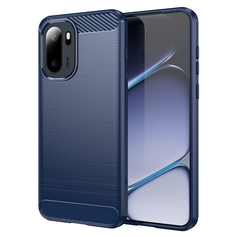 TechSuit Husa de protectie Techsuit Carbon Silicone compatibil cu OnePlus 15R, Albastru