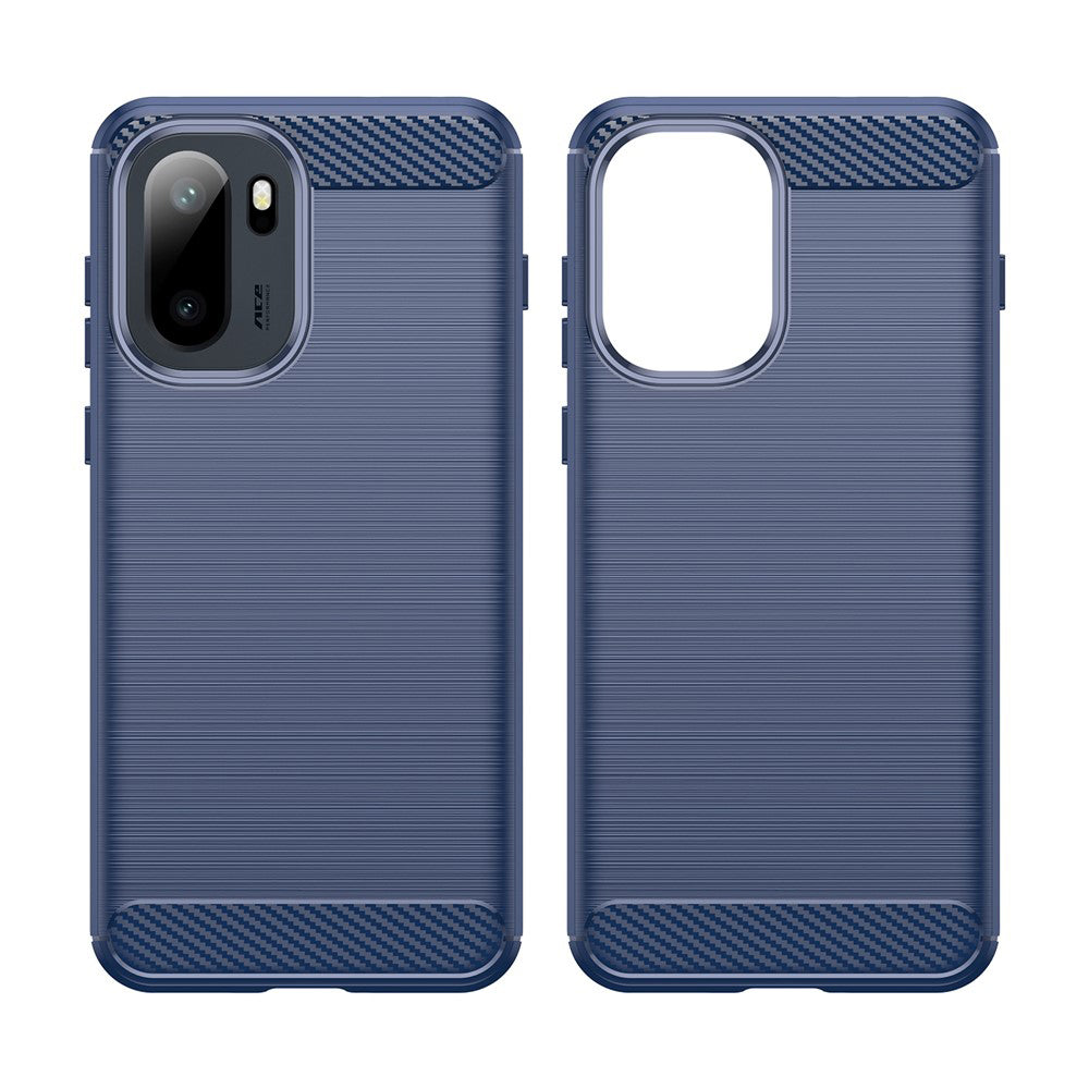 TechSuit Husa de protectie Techsuit Carbon Silicone compatibil cu OnePlus 15R, Albastru – imagine 2