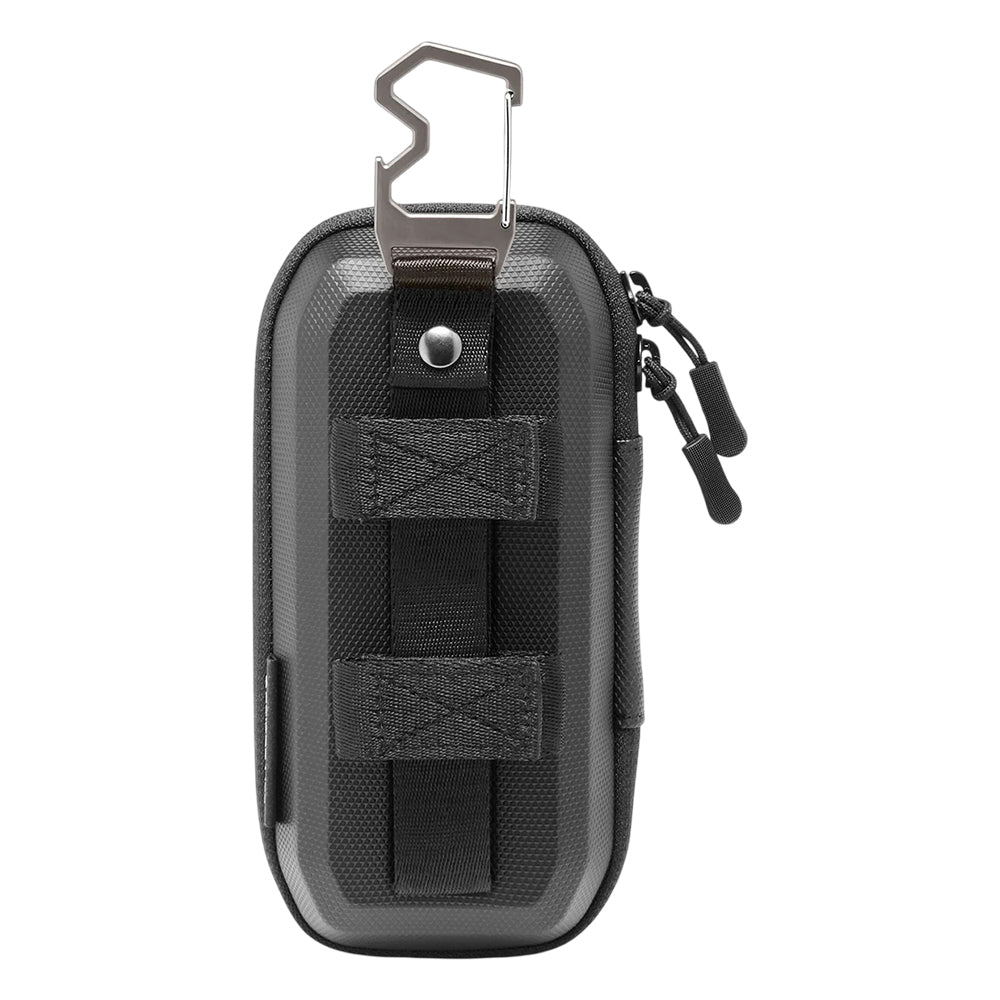 Spigen Sunglass Case Lock Fit LF520 (ACS09444), Universal, with Zipper, Built-in Metal Clip and Bottle Opener, Negru – i