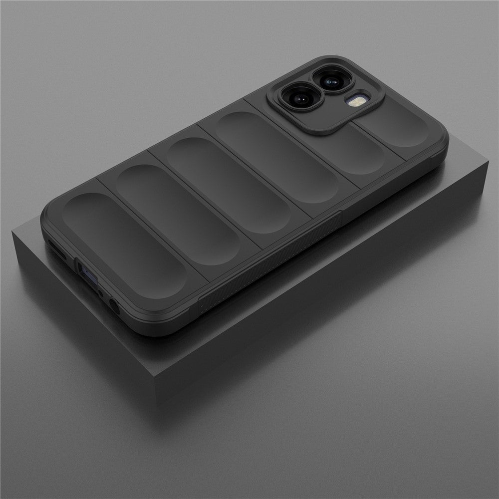 TechSuit Husa de protectie Techsuit Magic Shield compatibil cu Oppo A6 4G, Negru – imagine 4
