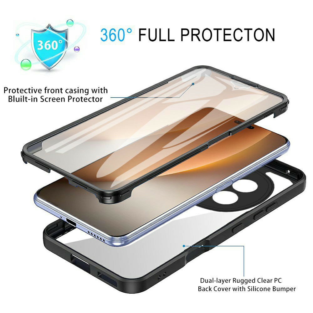 TechSuit Folie de protectie Techsuit ColorVerse 360 Series + compatibil cu Honor Magic8 Pro, Albastru – imagine 6