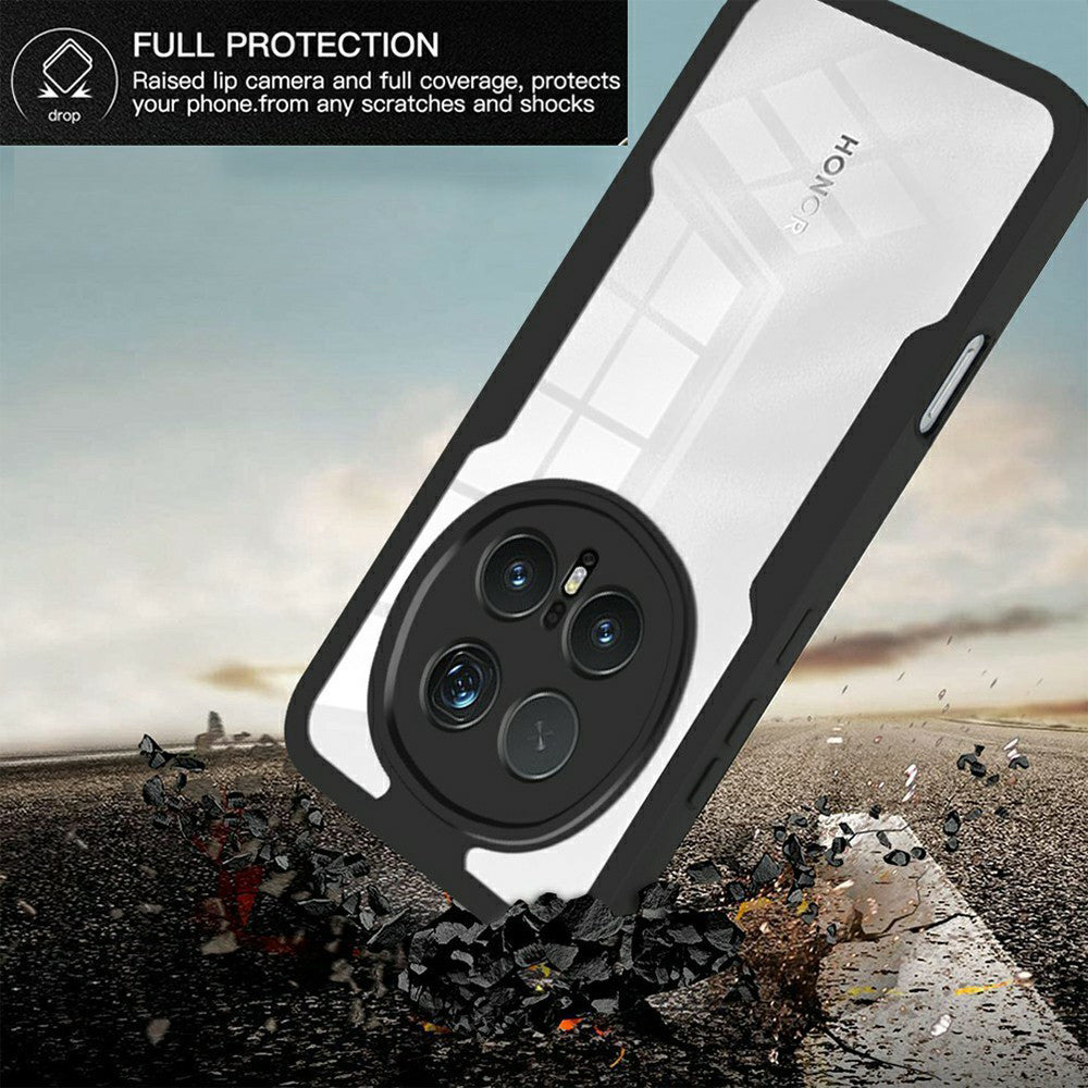 TechSuit Folie de protectie Techsuit ColorVerse 360 Series + compatibil cu Honor Magic8 Pro, Albastru – imagine 4