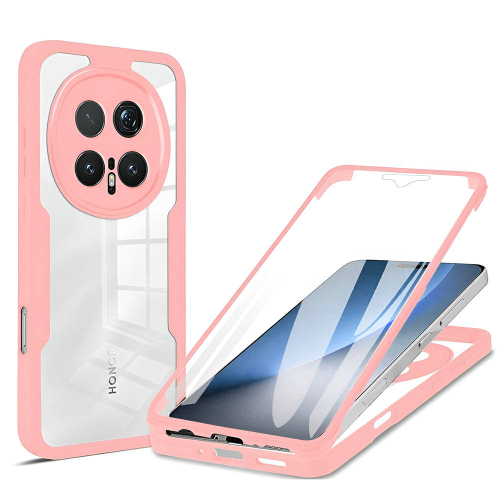 TechSuit Folie de protectie Techsuit ColorVerse 360 Series + compatibil cu Honor Magic8 Pro, Roz