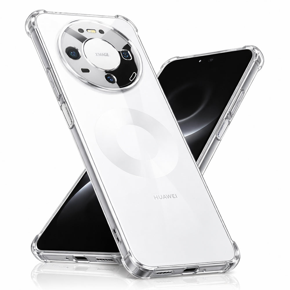 TechSuit Husa de protectie Techsuit Shockproof Clear Silicone compatibil cu Huawei Mate 80 Pro, Transparent