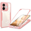 TechSuit Folie de protectie Techsuit ColorVerse 360 Series + compatibil cu Honor 600 Lite, Roz