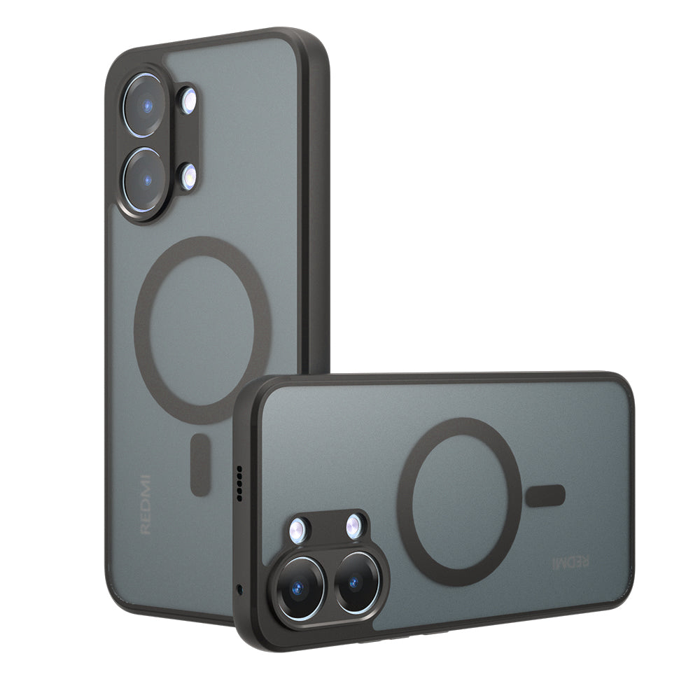 Husa de protectie Techsuit PureFrost MagSafe compatibil cu Xiaomi Poco X8 Pro Max, Negru
