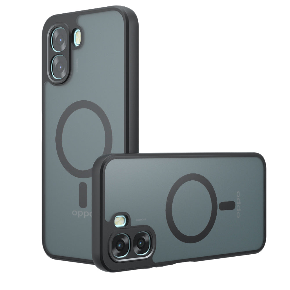 Husa de protectie Techsuit PureFrost MagSafe compatibil cu Oppo A6x 4G / Oppo A6x 5G / Oppo A6k 4G, Negru
