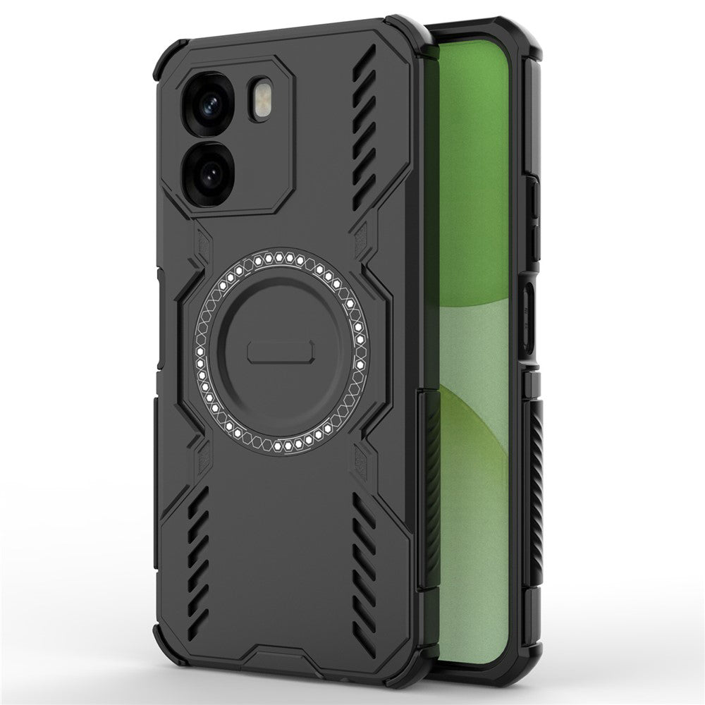 TechSuit Husa de protectie Techsuit ArmorMag compatibil cu Oppo A6 4G, Negru