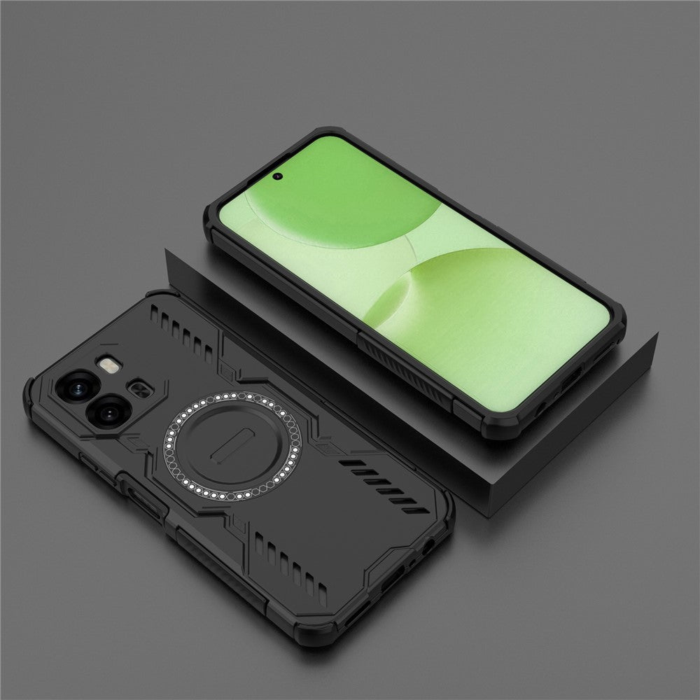 TechSuit Husa de protectie Techsuit ArmorMag compatibil cu Oppo A6 4G, Negru – imagine 5