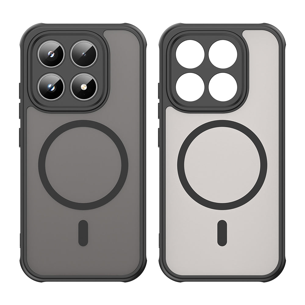 TechSuit Husa de protectie Techsuit HaloFrost II MagSafe compatibil cu Honor 600 Lite, Negru – imagine 2