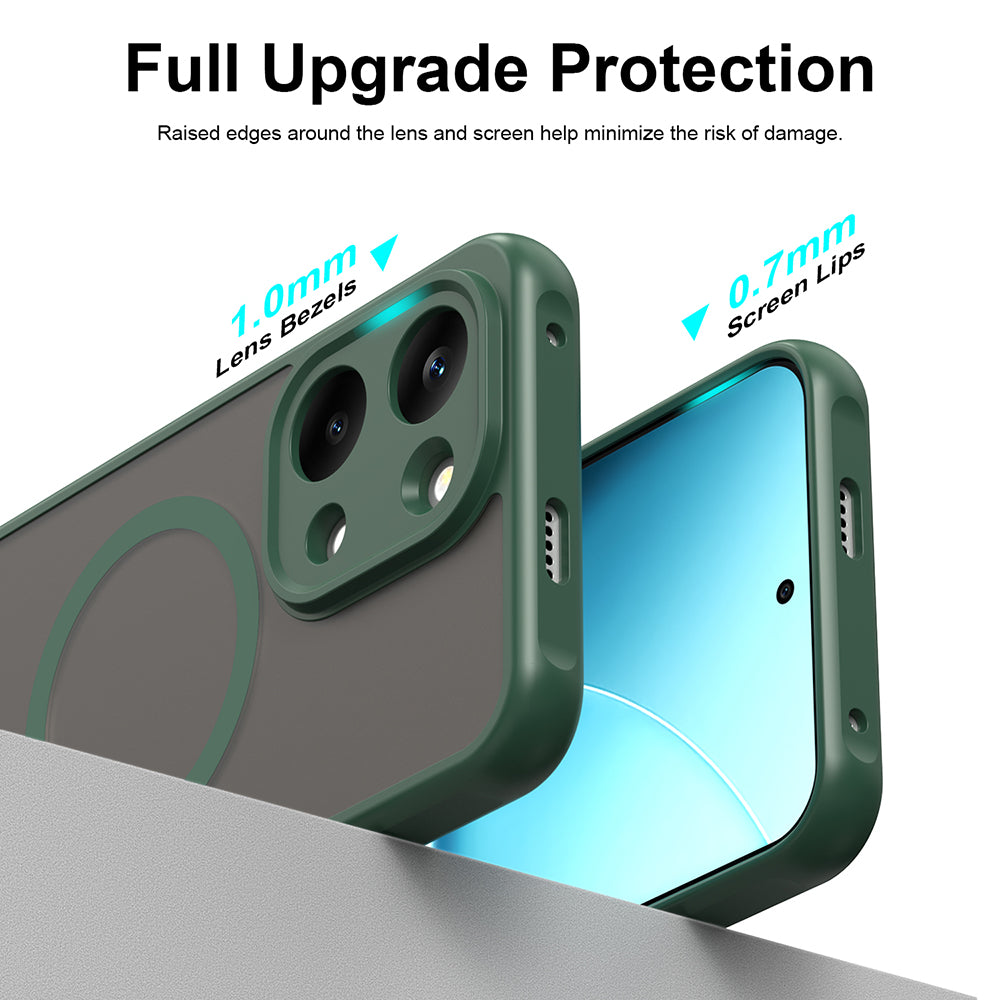 Husa pentru Xiaomi Poco X8 Pro Max - Techsuit HaloFrost II MagSafe - Green