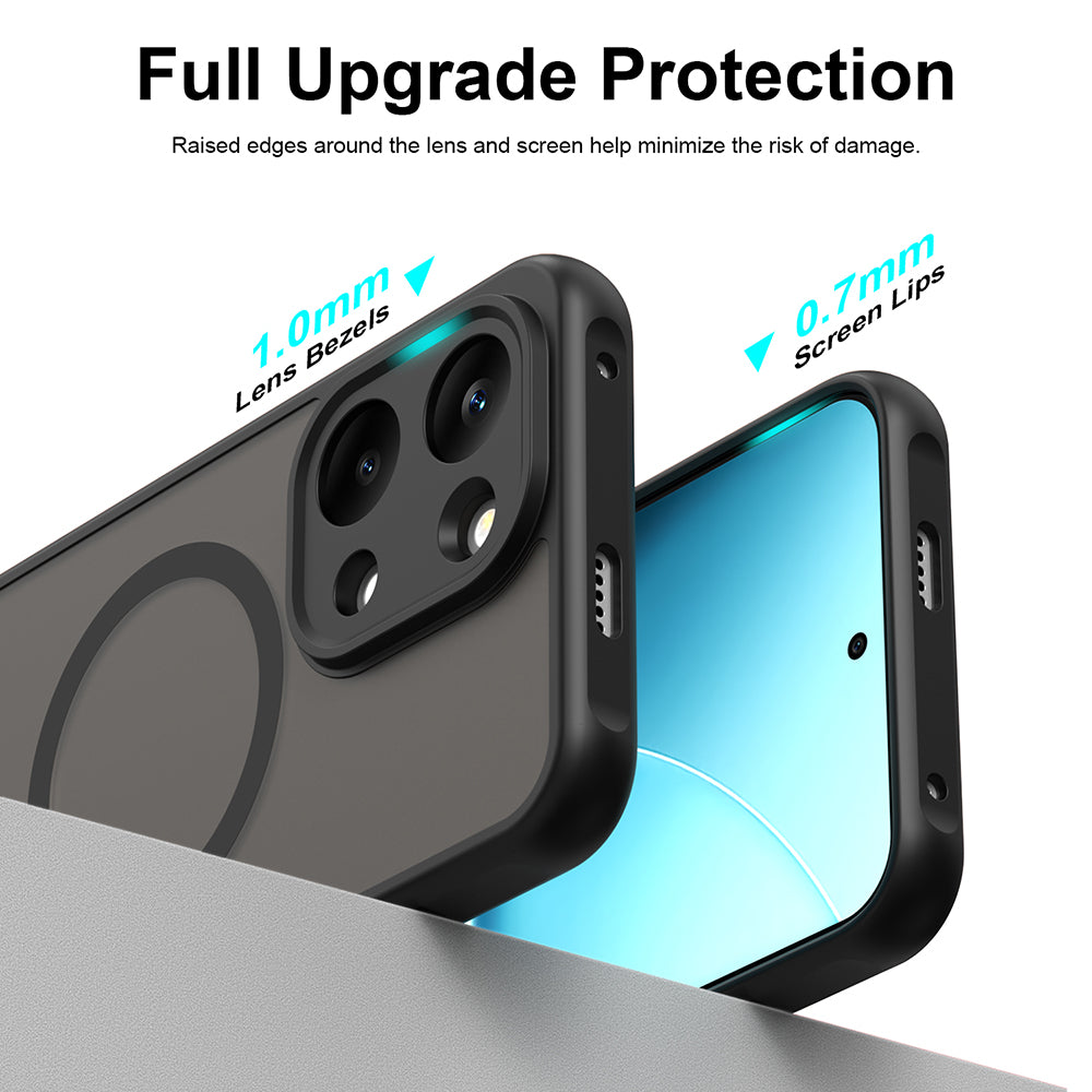 TechSuit Husa de protectie Techsuit HaloFrost II MagSafe compatibil cu Xiaomi Poco X8 Pro Max, Negru – imagine 5