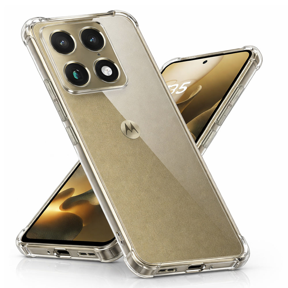 TechSuit Husa de protectie Techsuit Shockproof Clear Silicone compatibil cu Motorola Signature, Transparent