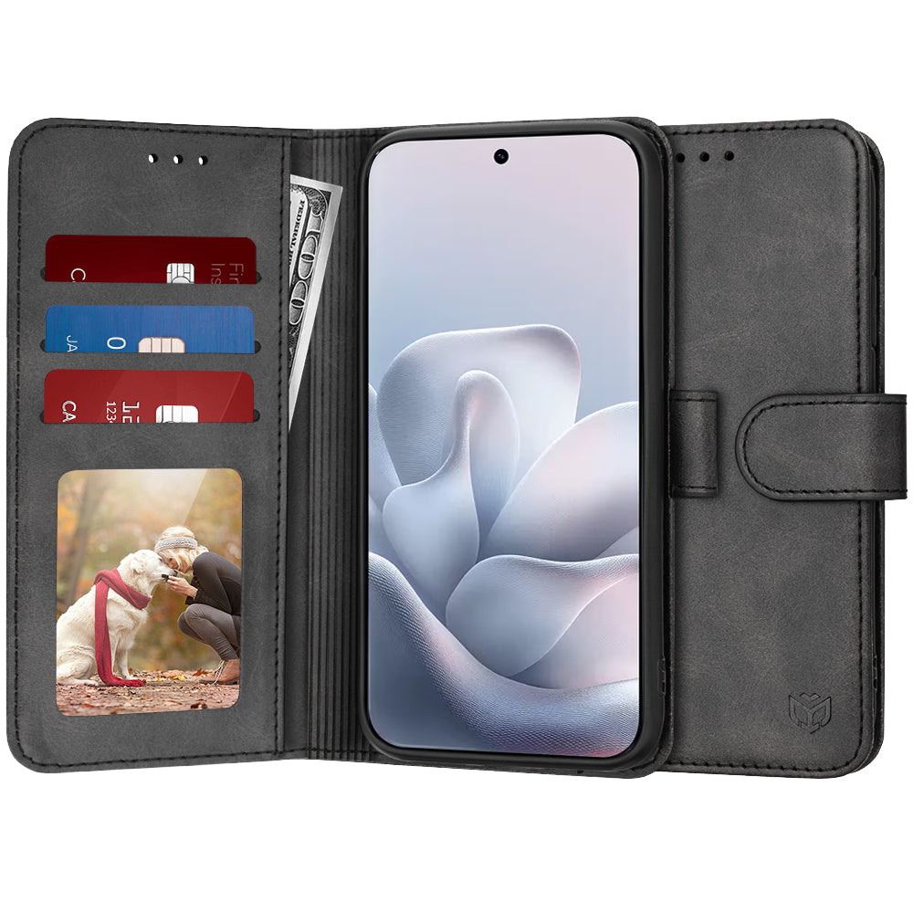 TechSuit Husa de protectie Techsuit Diary Book compatibil cu Motorola Edge 70 Fusion, Negru