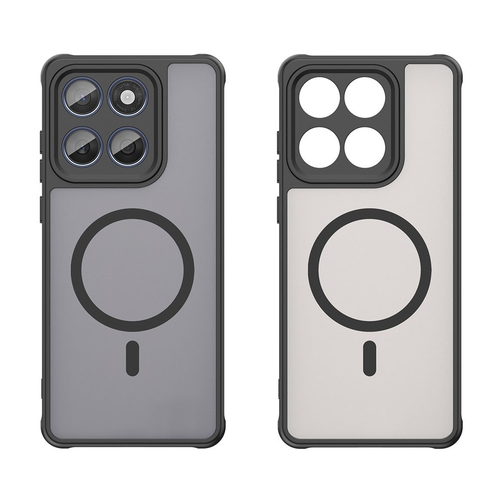 TechSuit Husa de protectie Techsuit HaloFrost II MagSafe compatibil cu Motorola Signature, Negru – imagine 2