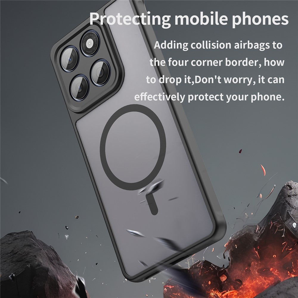 TechSuit Husa de protectie Techsuit HaloFrost II MagSafe compatibil cu Motorola Signature, Bleumarin – imagine 4