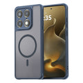 TechSuit Husa de protectie Techsuit HaloFrost II MagSafe compatibil cu Motorola Signature, Bleumarin