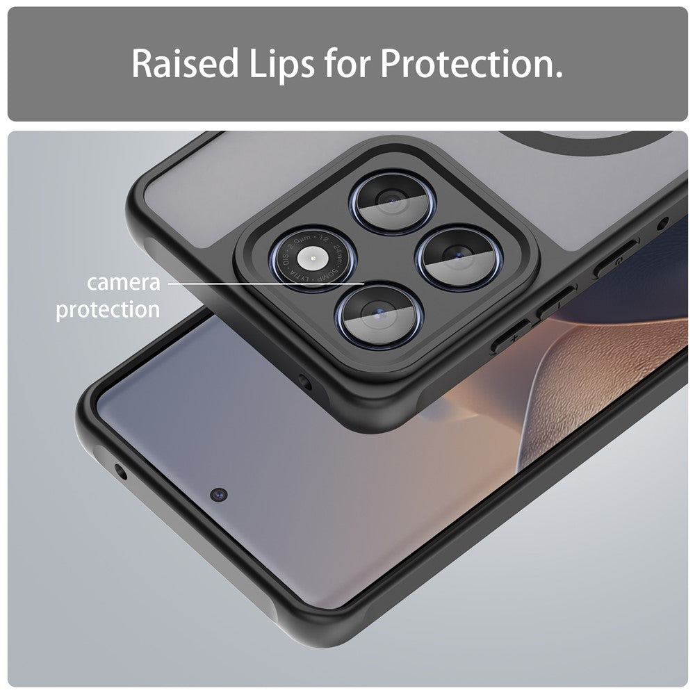 TechSuit Husa de protectie Techsuit HaloFrost II MagSafe compatibil cu Motorola Signature, Bleumarin – imagine 5