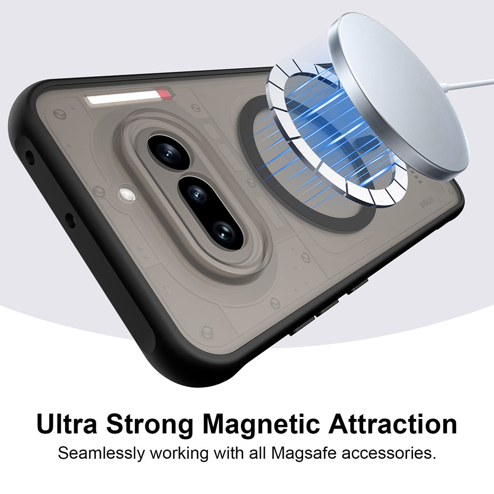 TechSuit Husa de protectie Techsuit HaloFrost II MagSafe compatibil cu Nothing Phone (4a) Pro, Negru – imagine 2