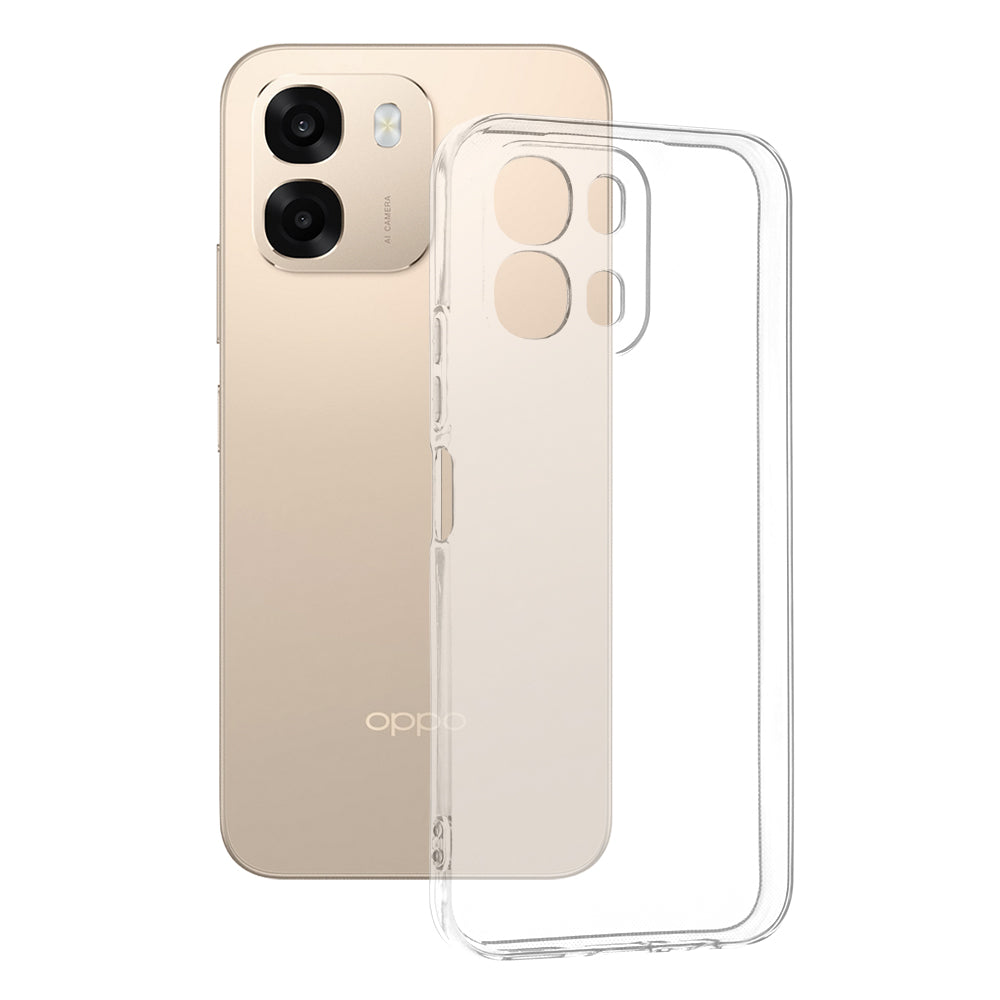 TechSuit Husa de protectie Techsuit Clear Silicone compatibil cu Oppo A6 4G, Transparent