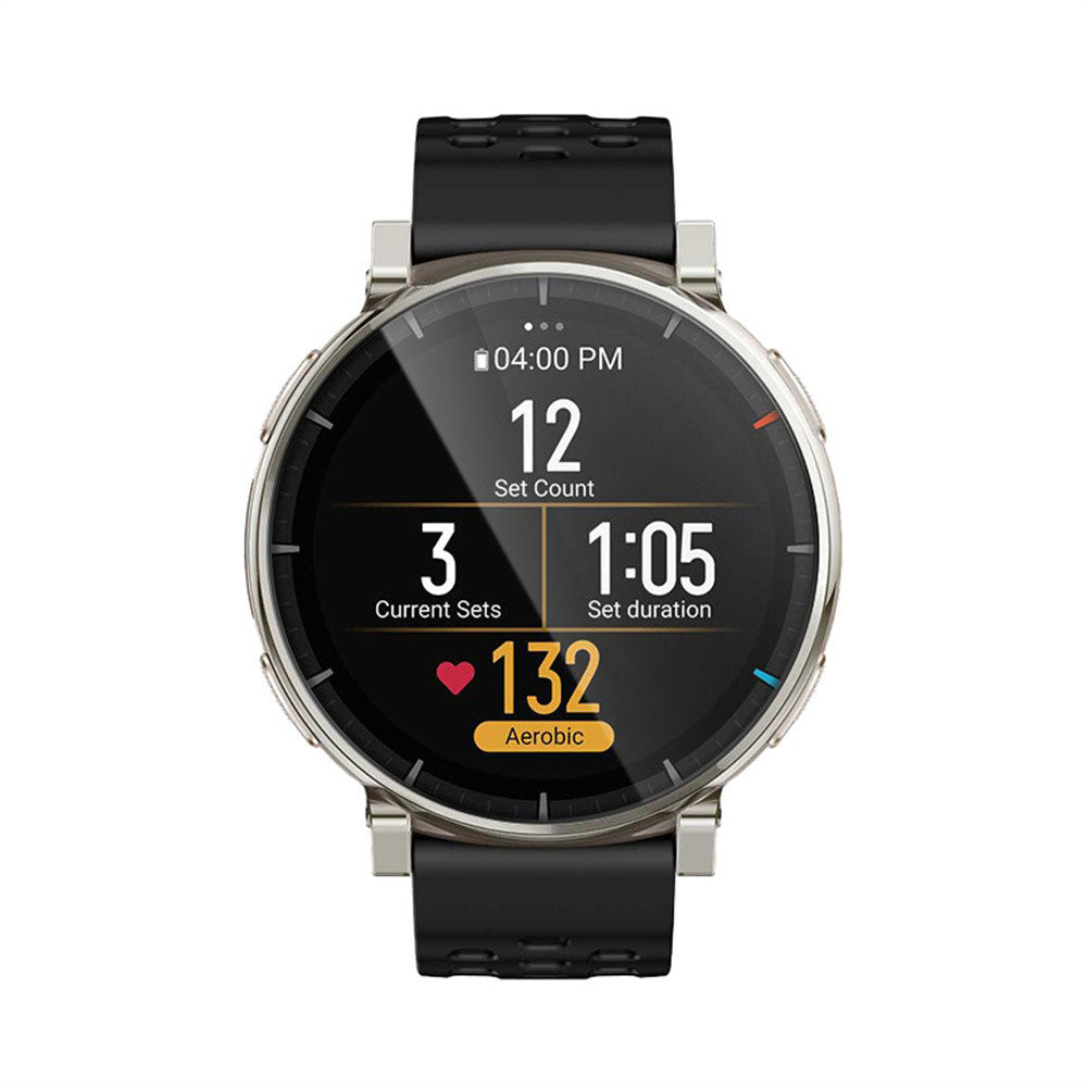 TechSuit Accesoriu smartwatch Techsuit Nano Flex (set de 2) compatibil cu Amazfit Active 3 Premium, Negru – imagine 4