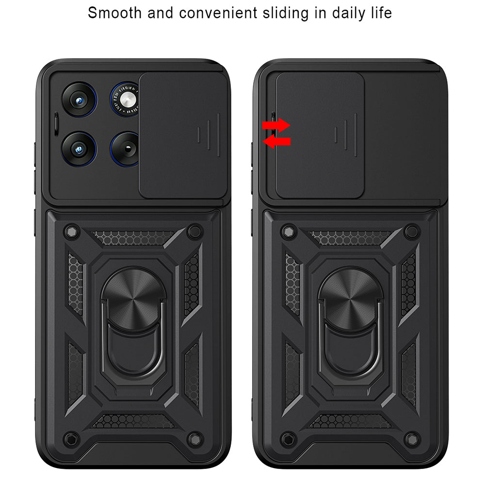 TechSuit Husa de protectie Techsuit CamShield Series compatibil cu Motorola Edge 70 Fusion, Roz Auriu – imagine 2
