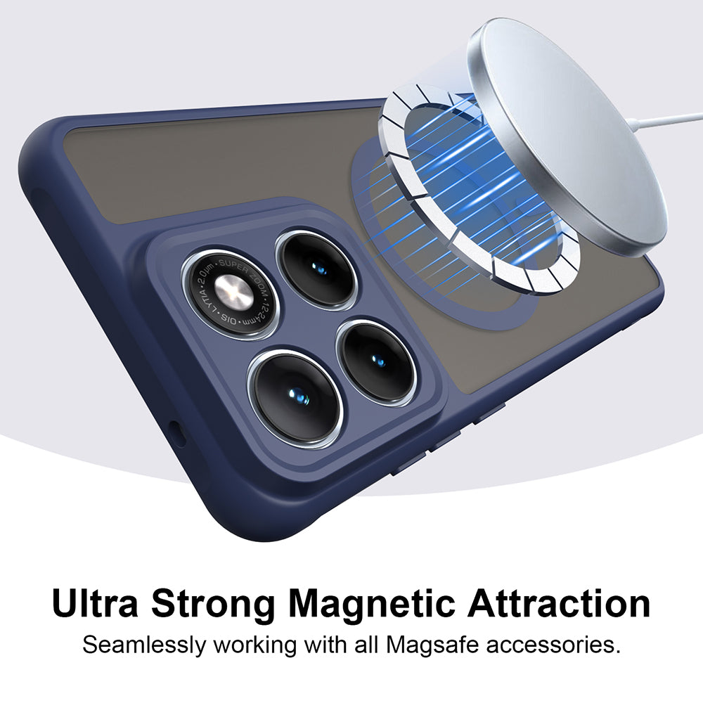 TechSuit Husa de protectie Techsuit HaloFrost II MagSafe compatibil cu Motorola Edge 70 Fusion, Bleumarin – imagine 2