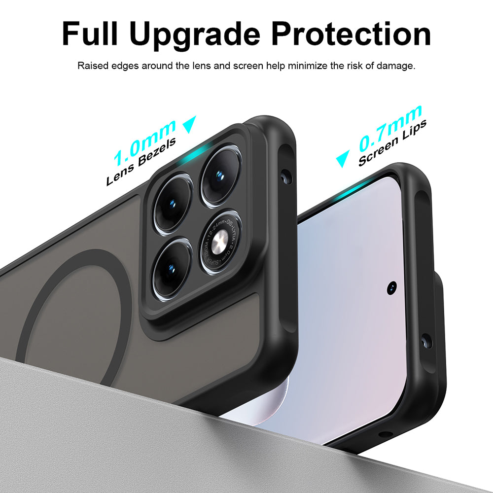 TechSuit Husa de protectie Techsuit HaloFrost II MagSafe compatibil cu Motorola Edge 70 Fusion, Negru – imagine 6