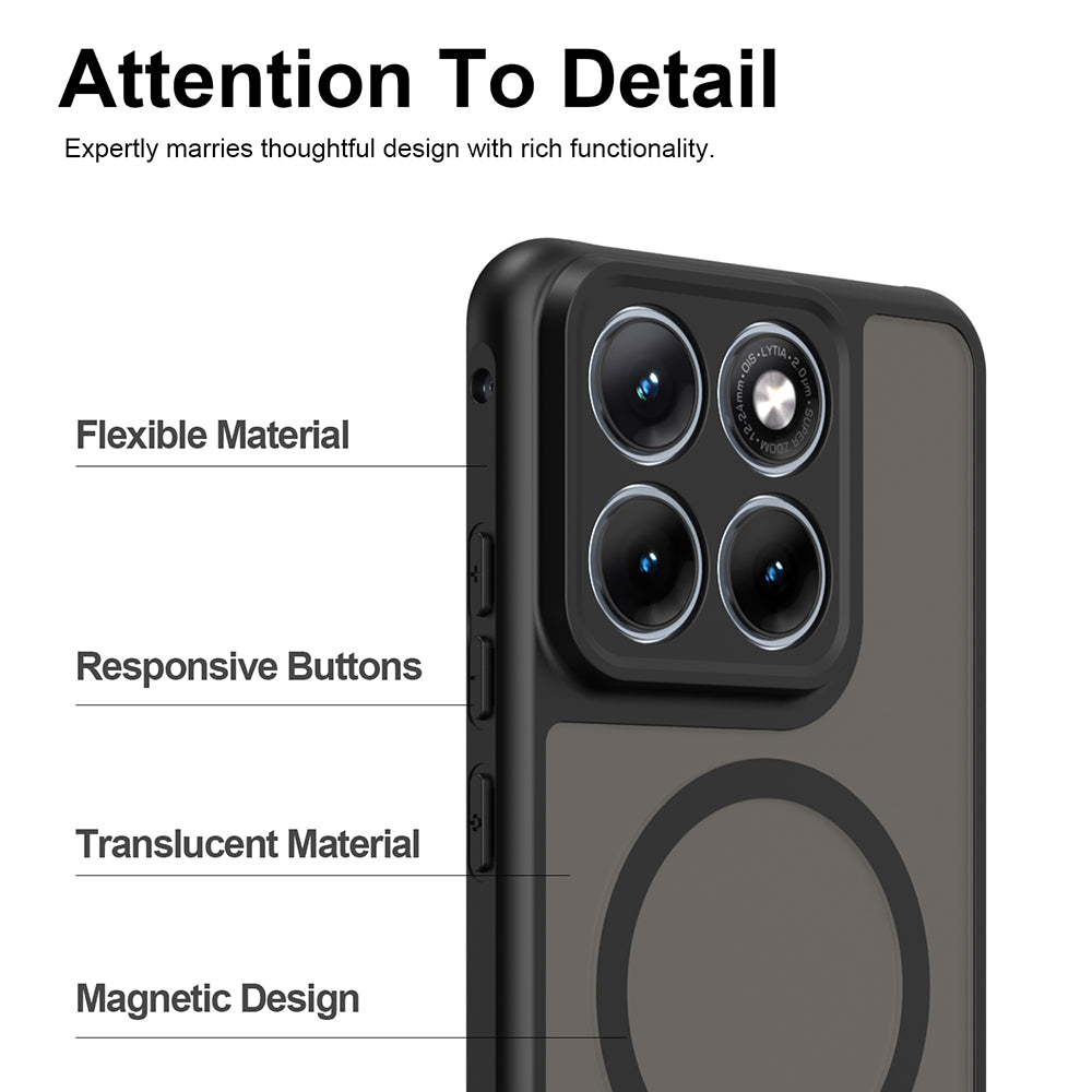 TechSuit Husa de protectie Techsuit HaloFrost II MagSafe compatibil cu Motorola Edge 70 Fusion, Negru – imagine 4