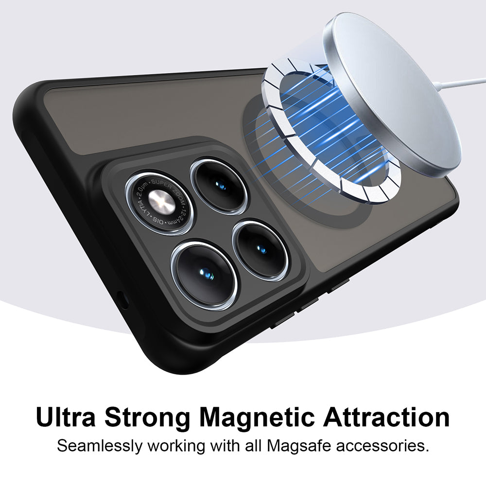 TechSuit Husa de protectie Techsuit HaloFrost II MagSafe compatibil cu Motorola Edge 70 Fusion, Negru – imagine 2