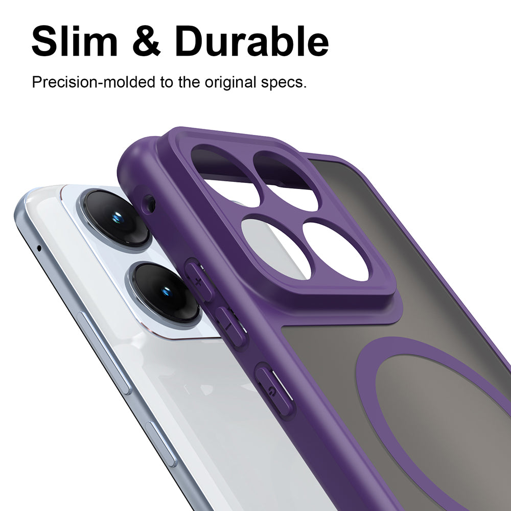 Husa pentru Motorola Edge 70 Fusion - Techsuit HaloFrost II MagSafe - Purple