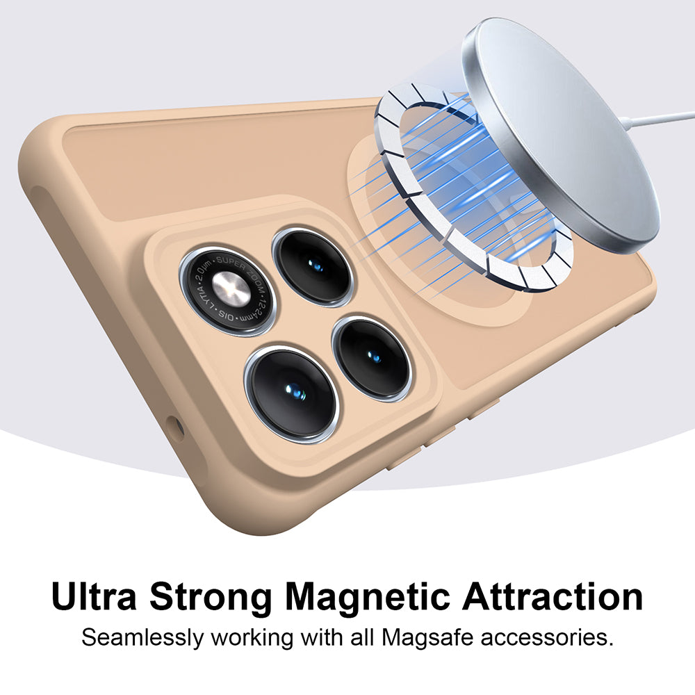 Husa pentru Motorola Edge 70 Fusion - Techsuit HaloFrost II MagSafe - Gold