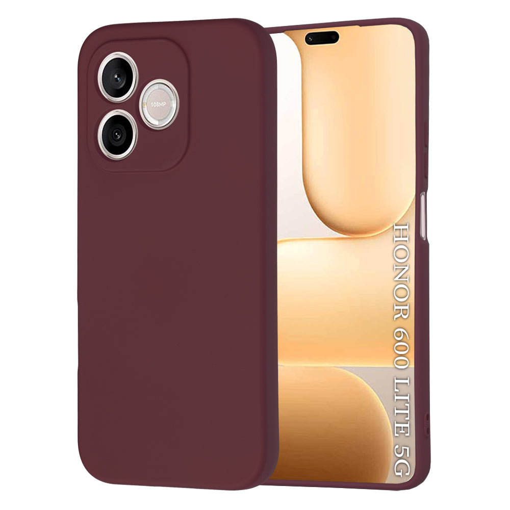 TechSuit Husa de protectie Techsuit SoftFlex compatibil cu Honor 600 Lite, Plum Red